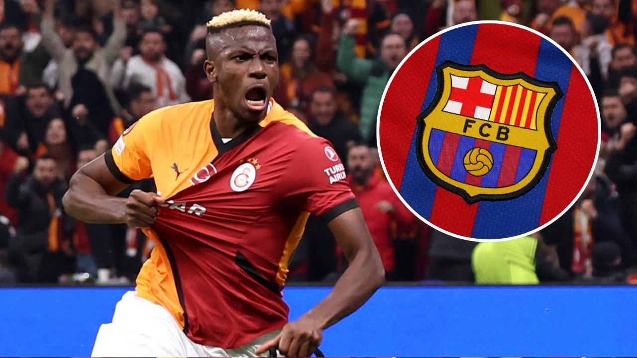Barcelona'nın yeni "9"u Victor Osimhen mu olacak?