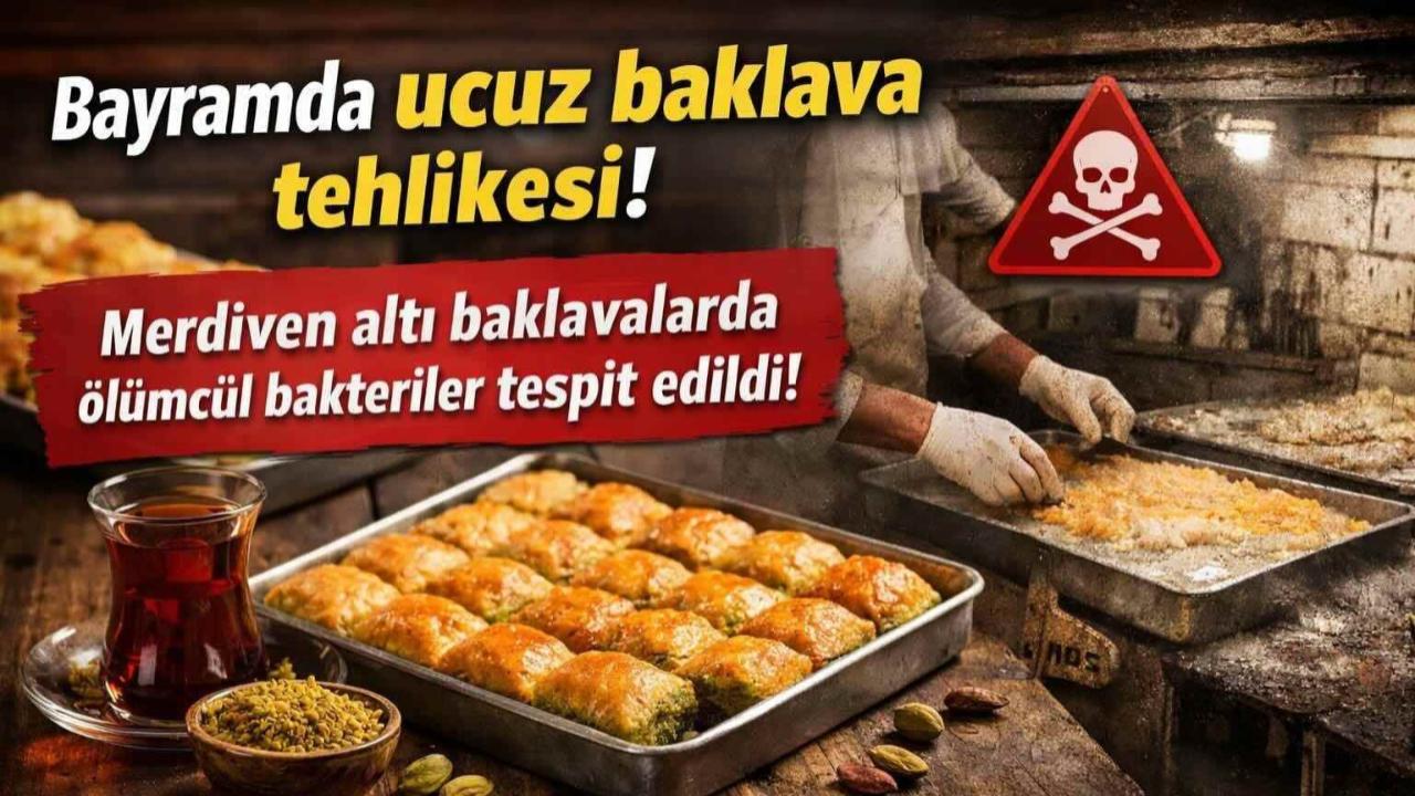 Bayram öncesi baklava uyarısı: “Ucuz ürünler ölüm riski taşıyabilir”