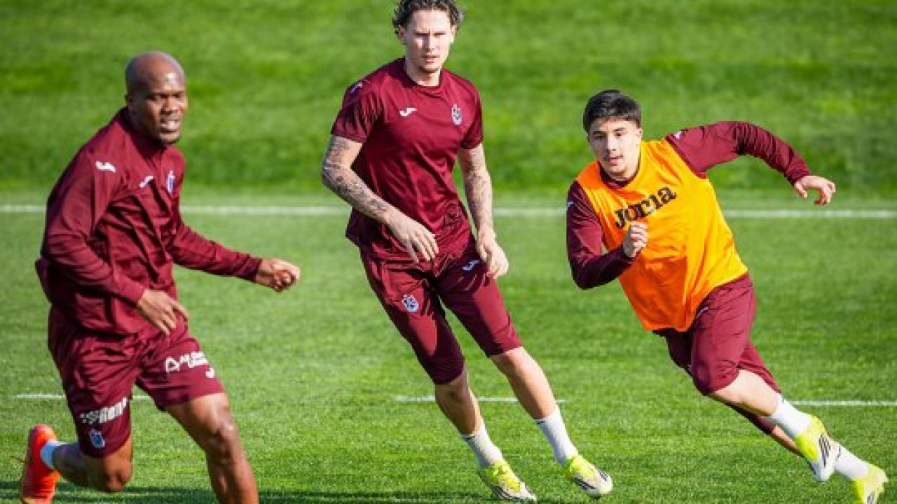 Trabzonspor, Galatasaray maçının hazırlıklarına devam etti