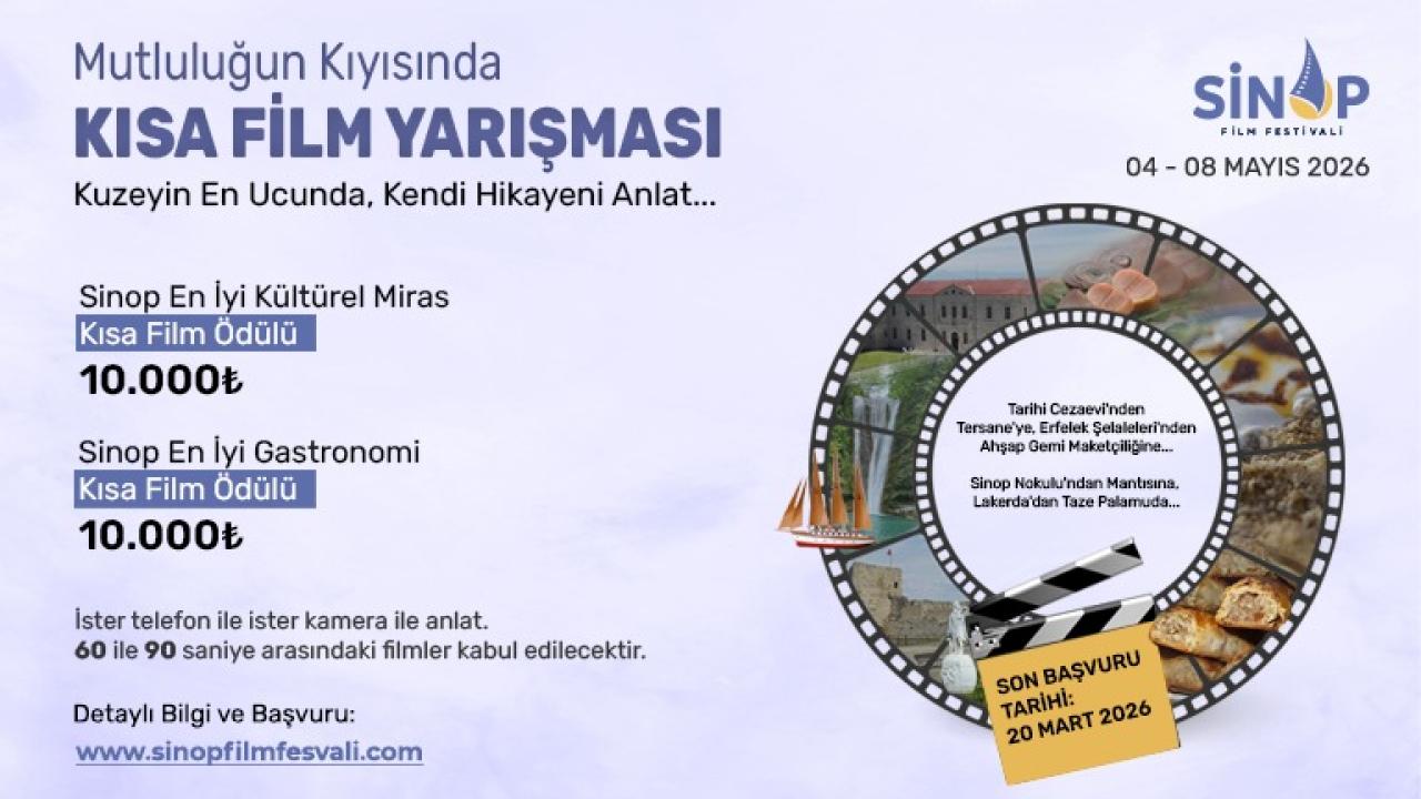 Türkiye’nin en kuzeyinde sinema rüzgarı esiyor: 5 .Sinop Film Festivali