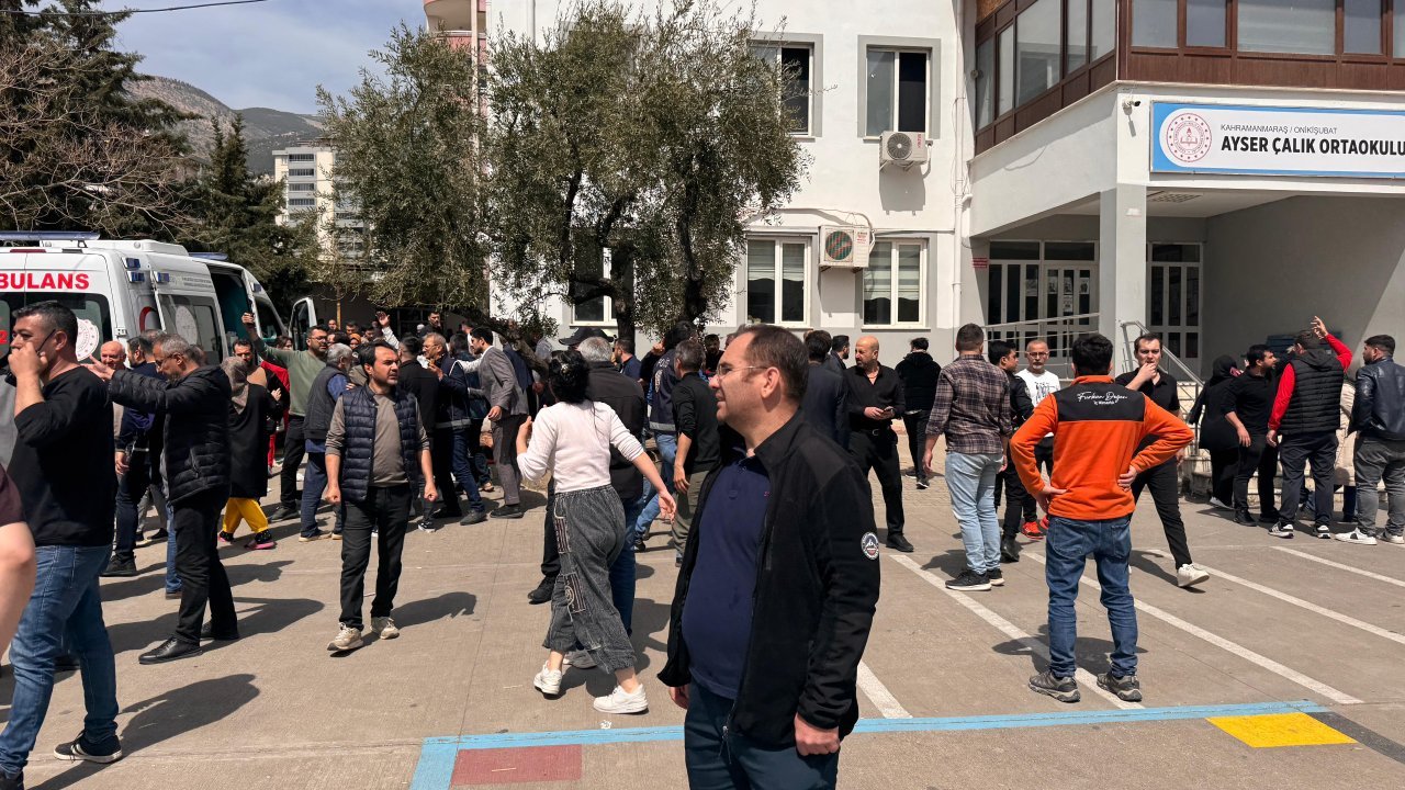 GÜNCELLEME - Kahramanmaraş'ta okulda silahlı saldırı