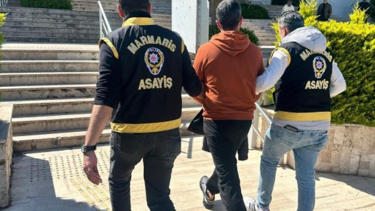 Marmaris'te 15 yıldır aranan hükümlü uyuşturucuyla yakalandı
