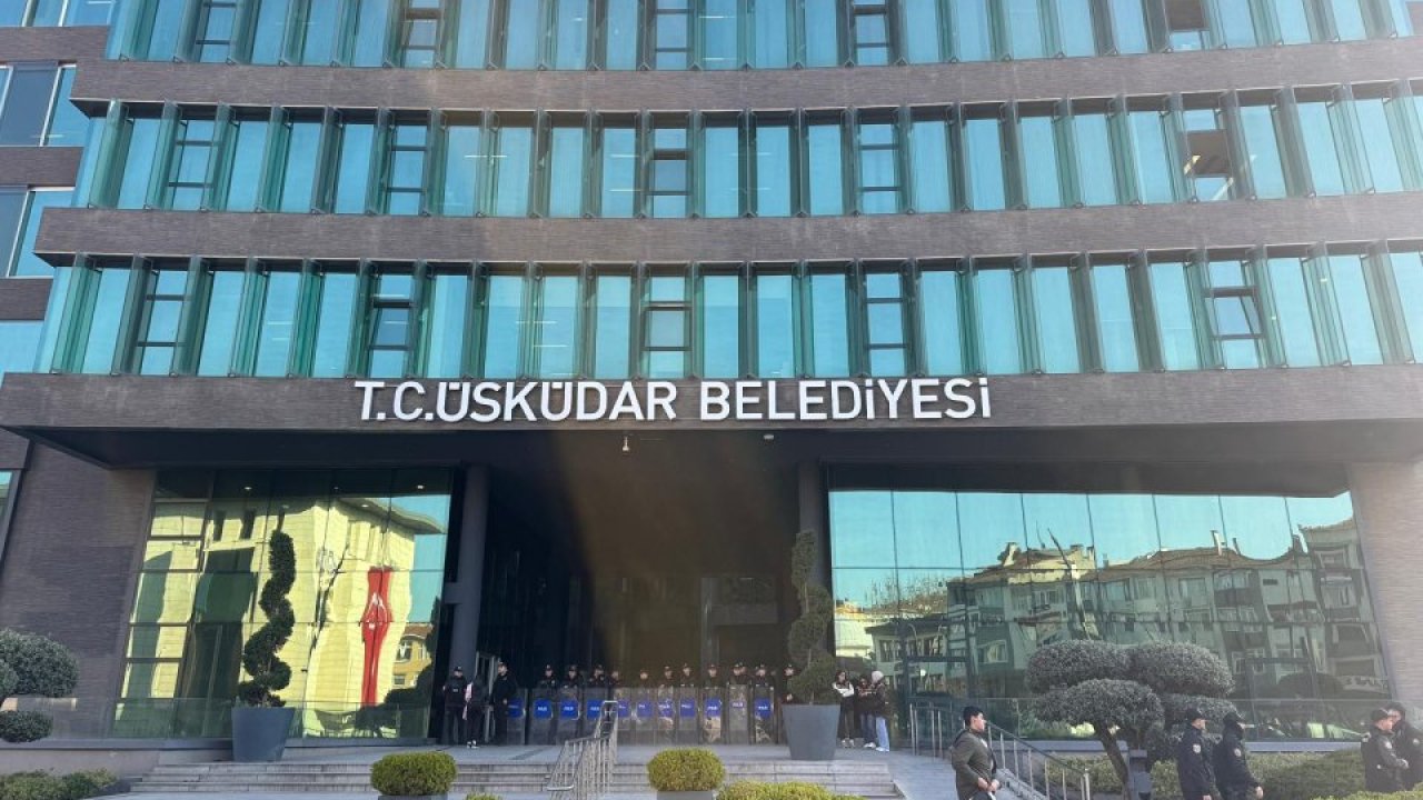 Üsküdar Belediyesine yönelik usulsüzlük soruşturmasında 20 şüpheli gözaltına alındı