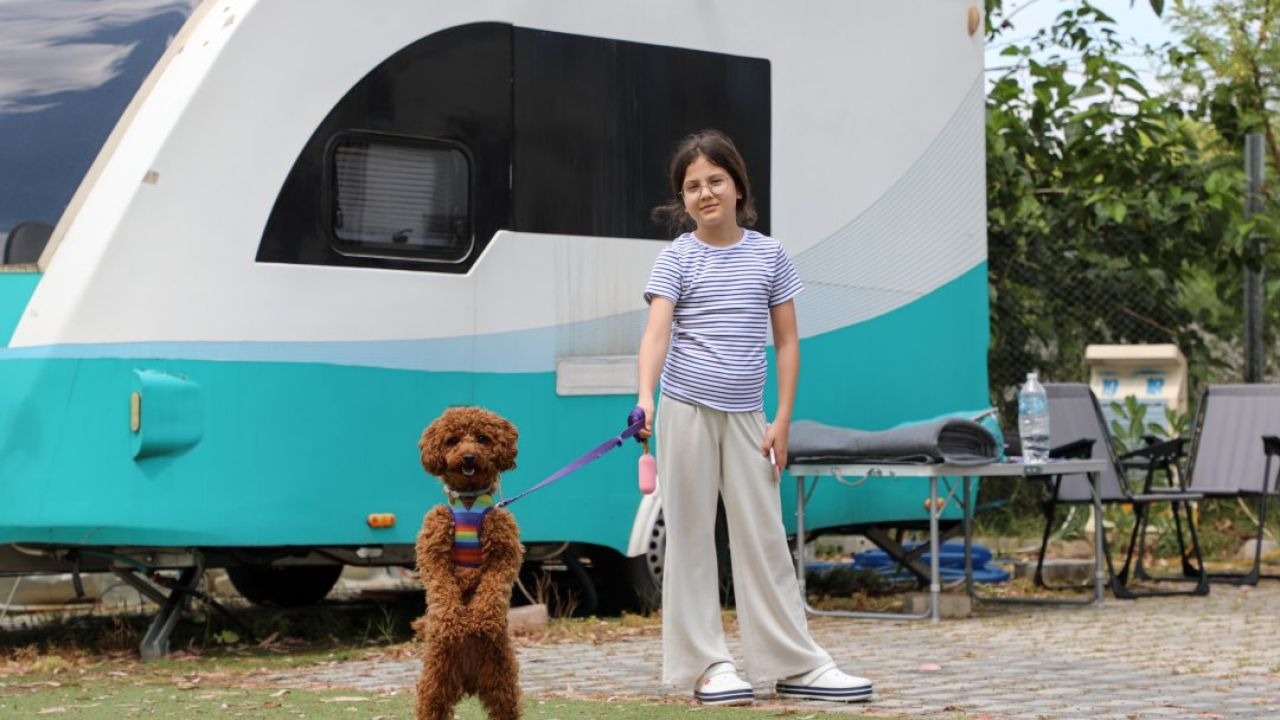 Antalya Karavan park doldu taştı