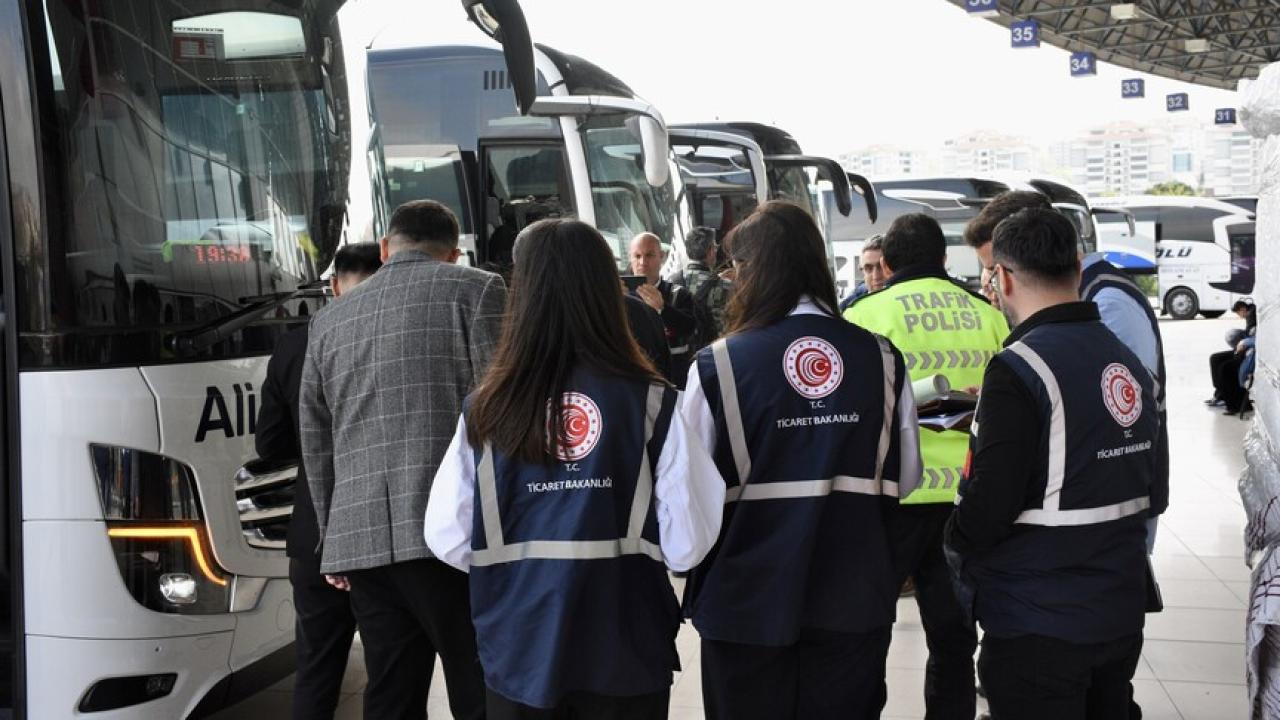 Bayram Döneminde Otobüs Seferlerine Fahiş Fiyat Ve Korsan Taşımacılık Denetimi!