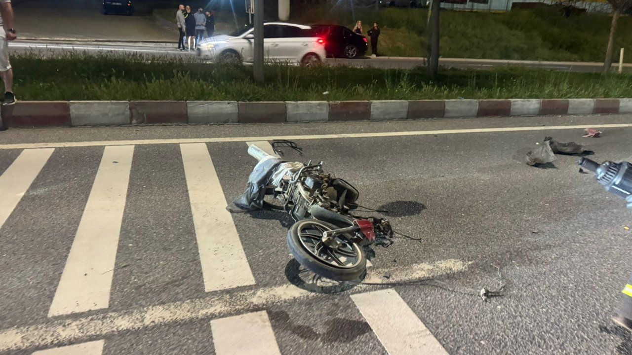 Bilecik'te motosiklet kazası: Feci kazada 1 kişi yaralandı