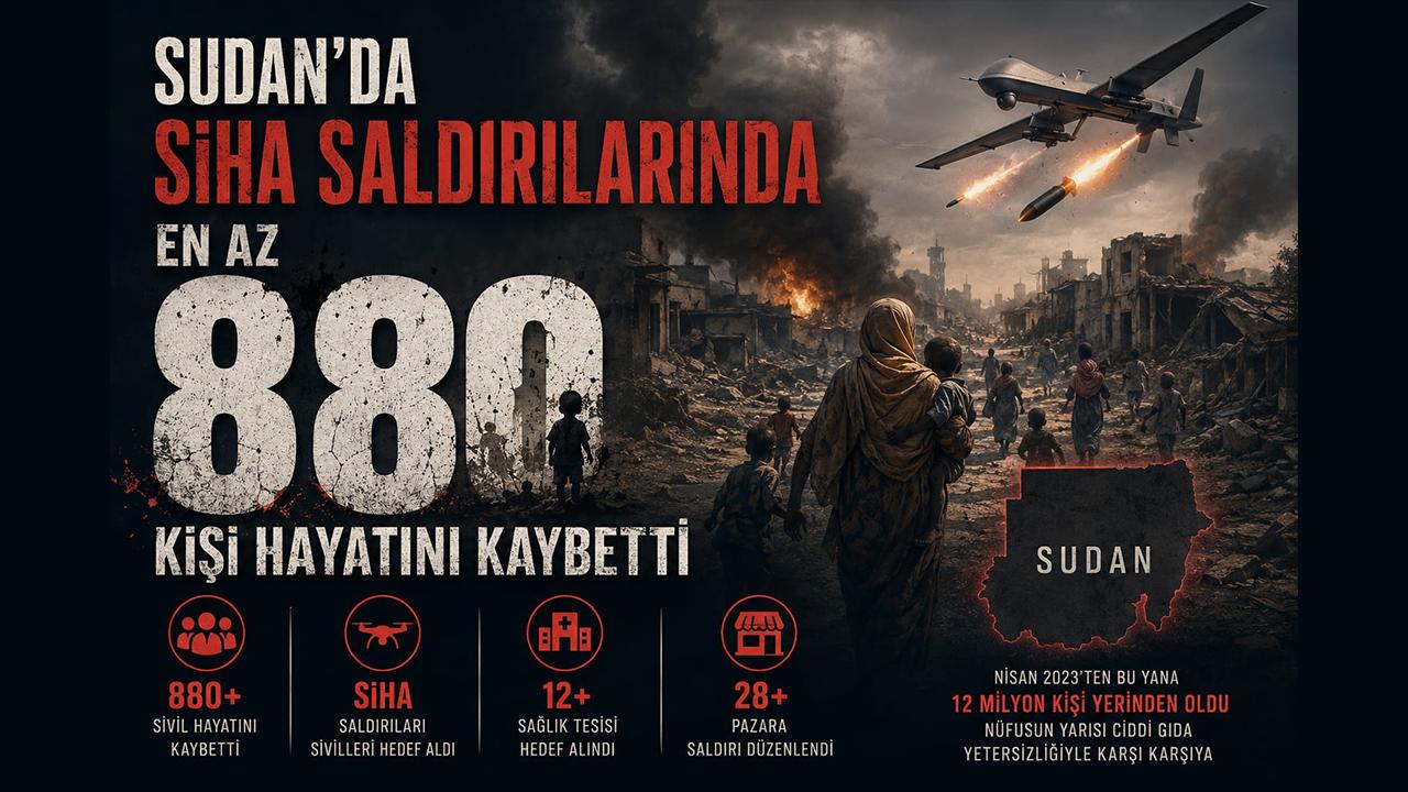 BM: Sudan’da SİHA Saldırılarında En Az 880 Sivil Hayatını Kaybetti