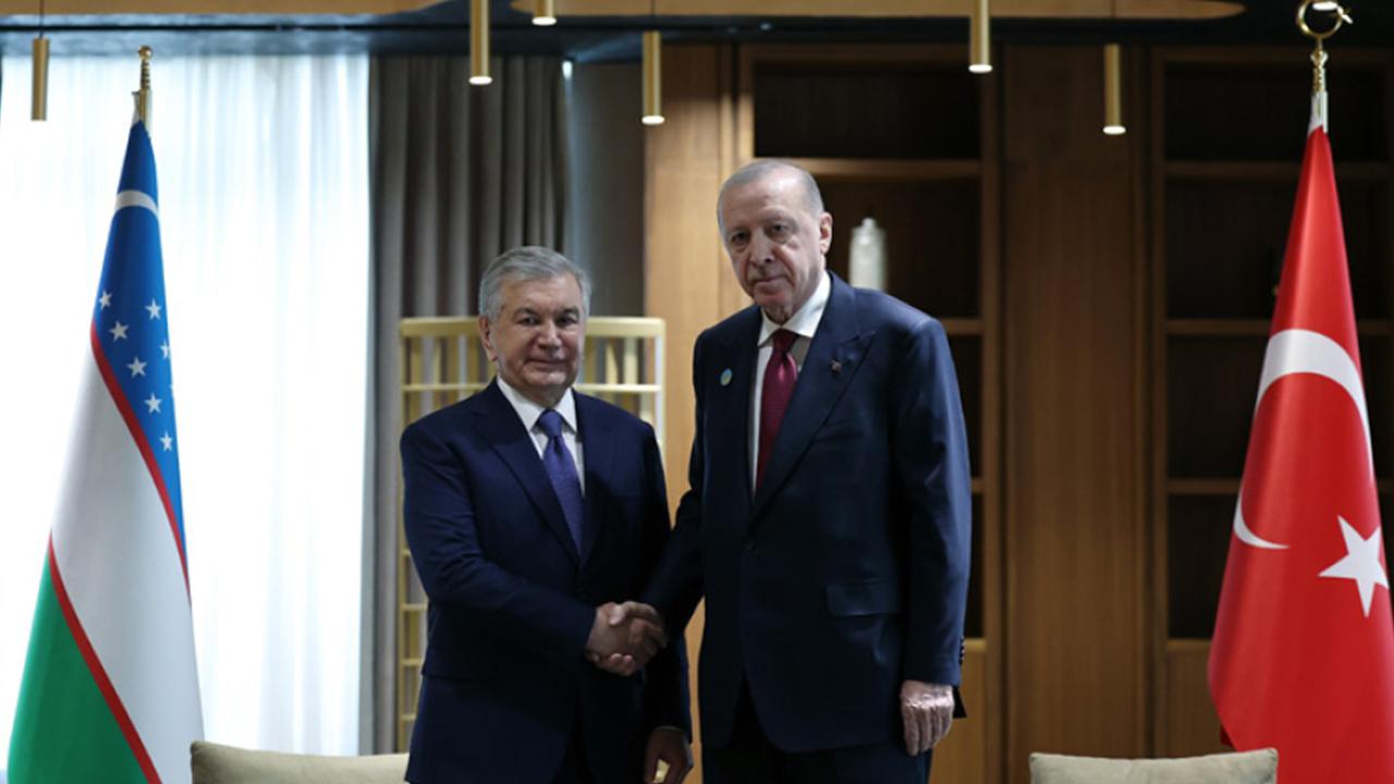 Erdoğan: Türkiye, Özbekistan ile ilişkilerini daha da derinleştirmeye hazır
