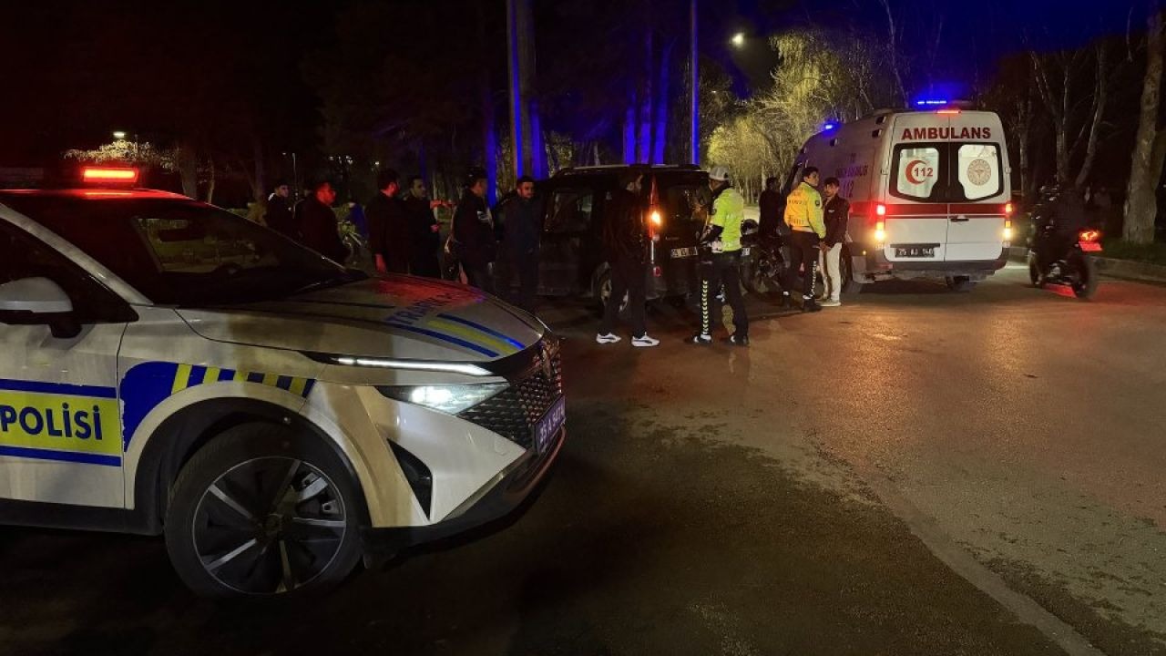 Erzurum'da motosiklet kazası: 1 ağır yaralı