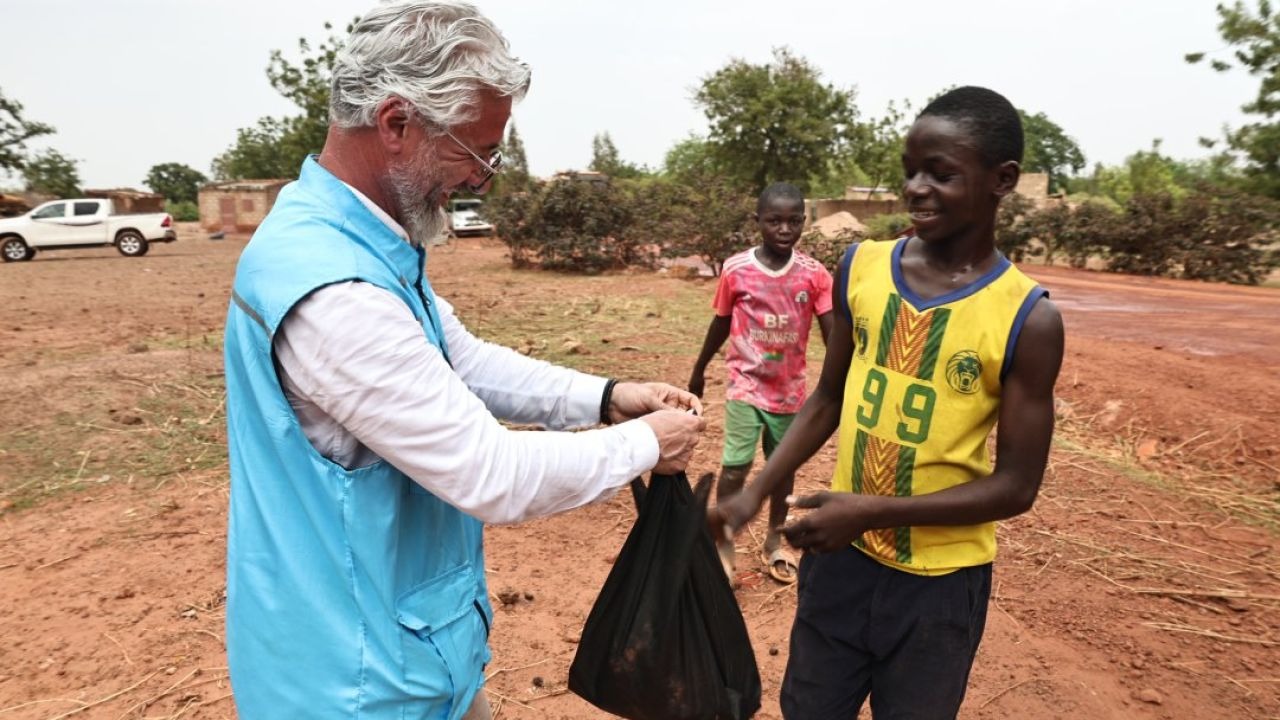 TDV Burkina Faso'da 42 Bin 700 Hisse Kurban Eti Dağıttı