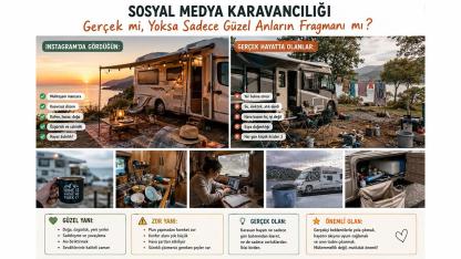 Yaz Geldi, Karavan Talepleri Patladı… Peki Bize Gösterilen Hayat Gerçek mi? 🚐😄