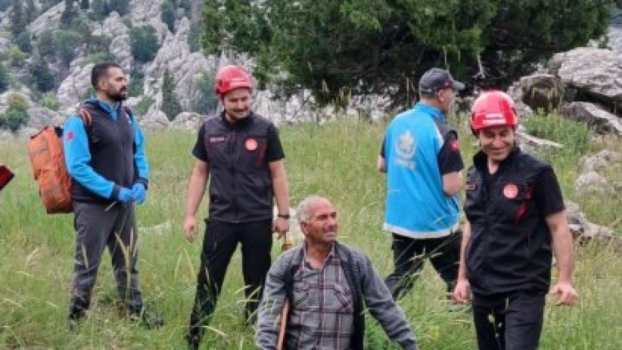 Antalya yaylasında mahsur kalan hastanın yardımına Konya itfaiyesi koştu