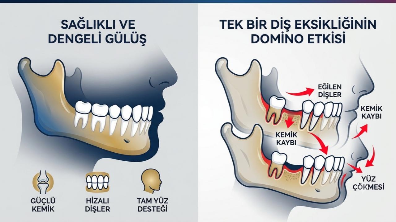 Bir Diş Eksildiğinde Ağzınızda Neler Değişiyor? Düşünenden Çok Daha Fazlası