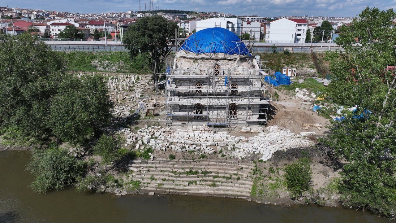Edirne'nin Tarihi Mirası Ayağa Kalkıyor: Evliya Kasımpaşa Camisi'nde Restorasyon Sürüyor