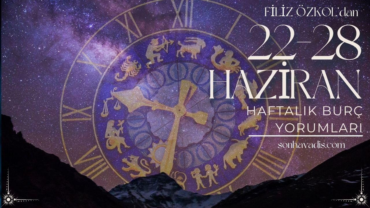 Filiz ÖZKOL'dan Haftalık Burç Yorumları: "Evren Şekil Değiştiriyor: Akışta Kalma Zamanı!"