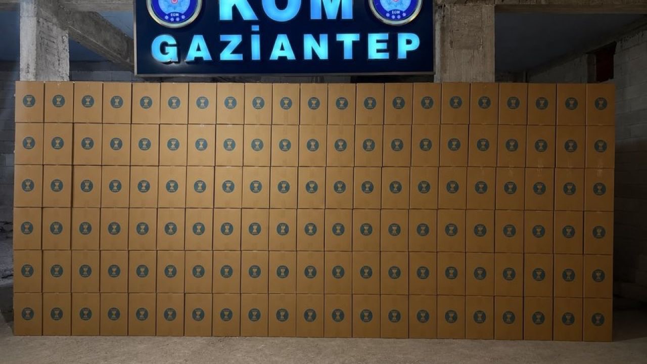 Gaziantep'te kaçakçılığa darbe: 5 şüpheli yakalandı