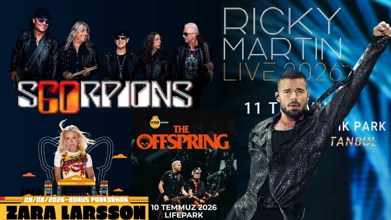İstanbul'da Müzik Şöleni! Scorpions ve Ricky Martin Geliyor