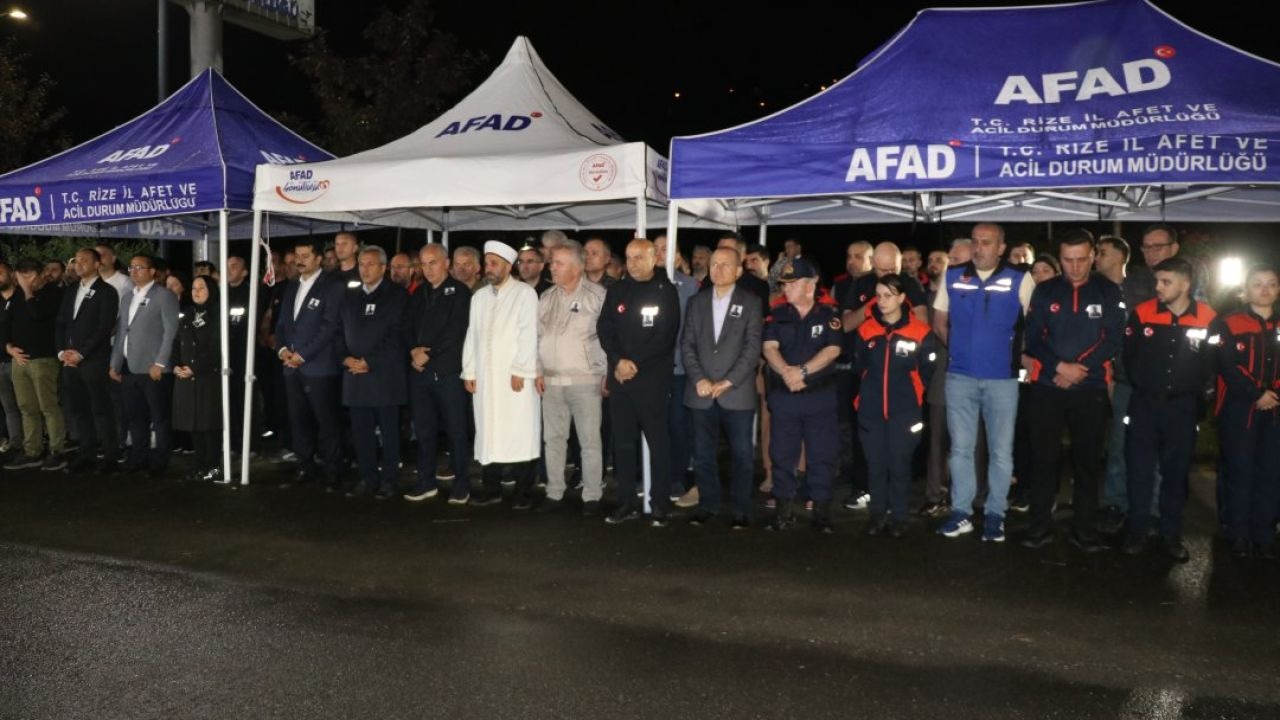 Kahraman AFAD Personeli Ömer Faruk Özkan Son Yolculuğuna Uğurlandı