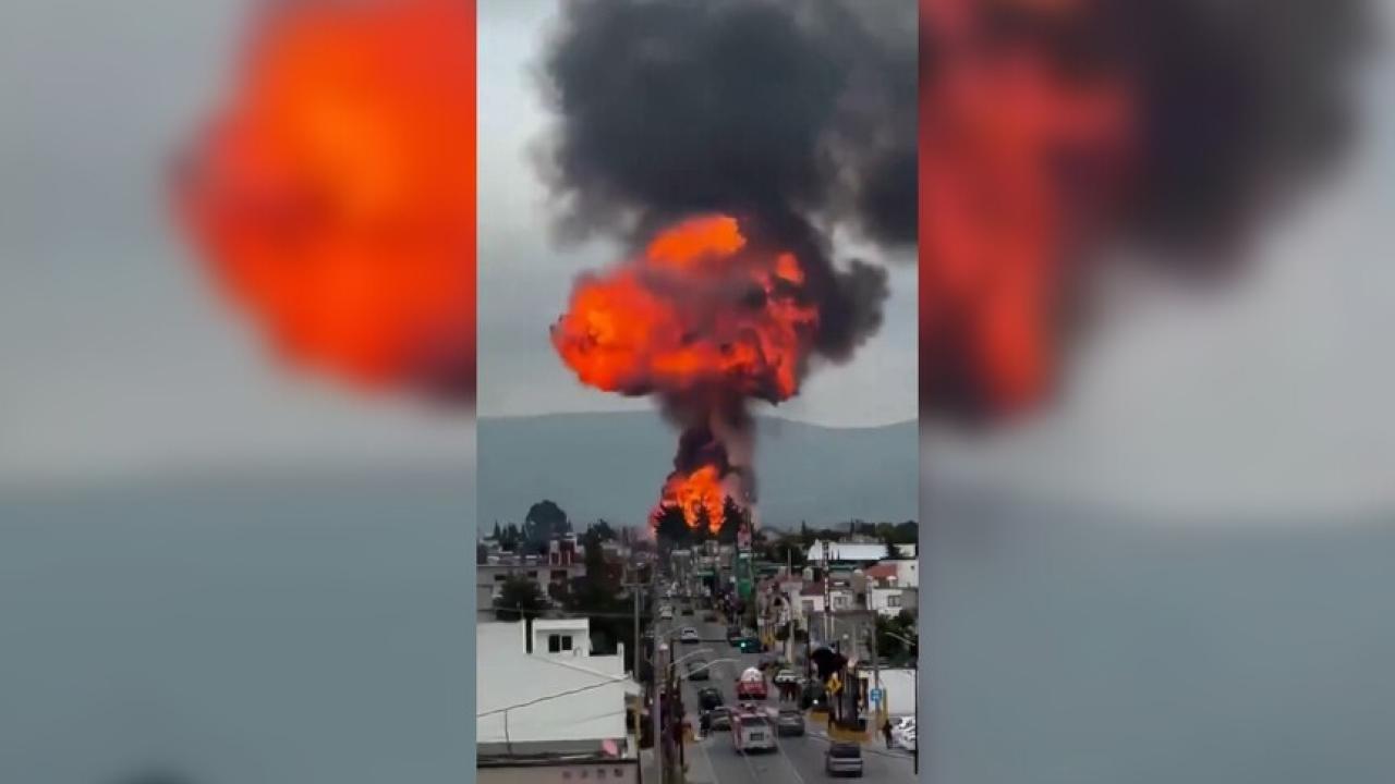 Meksika'da Büyük Patlama: LPG Deposu Alevlere Teslim Oldu