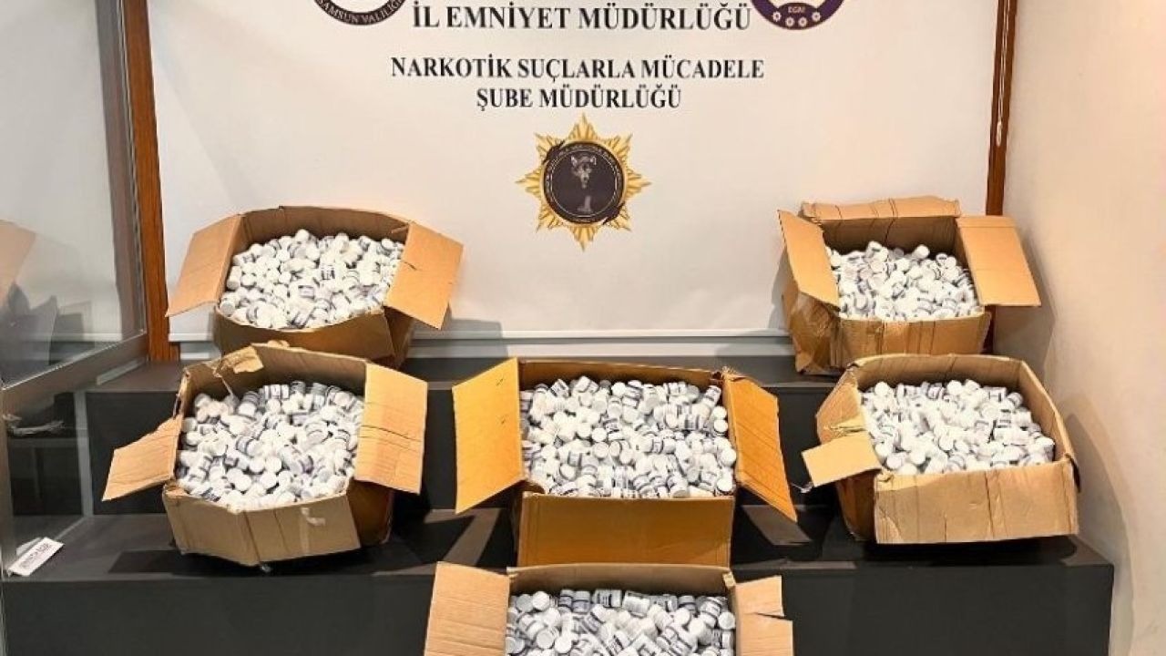 Samsun'da Dev Operasyon: 225 Bin Uyuşturucu Hap Ele Geçirildi