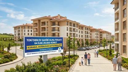 TOKİ’den Ev Sahibi Olmak İsteyenlere Büyük Müjde: 64 İlde 20 Bin Konut İçin "Doğrudan Satış" Başladı!