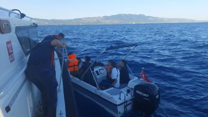 Bodrum Açıklarında Düzensiz Göç Operasyonu: 10 Kişi Yakalandı