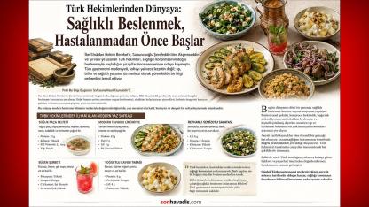 Türk Hekimlerinden Dünyaya: Sağlıklı Beslenmek, Hastalanmadan Önce Başlar
