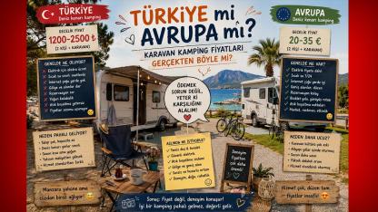 🚐 Türkiye'de Karavan Kampingleri Neden Pahalı Geliyor? Avrupa Gerçekten Daha mı Ucuz?