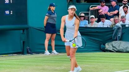 Zeynep Sönmez Wimbledon'a İkinci Turda Veda Etti