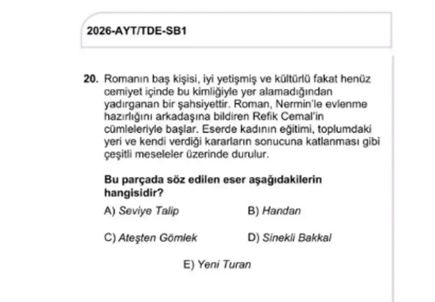 YKS’de 